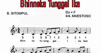 Lagu Nasional Bhinneka Tunggal Ika Diciptakan Oleh